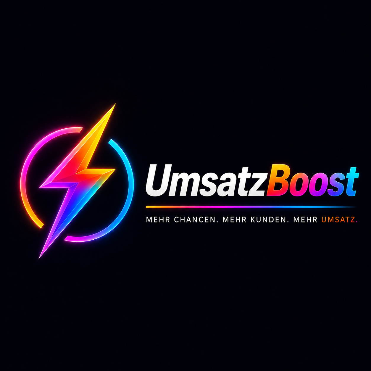 UmsatzBoost Logo - Mehr Chancen. Mehr Kunden. Mehr Umsatz.